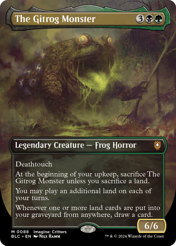 The Gitrog Monster (BLC-088) -  (Borderless) Foil