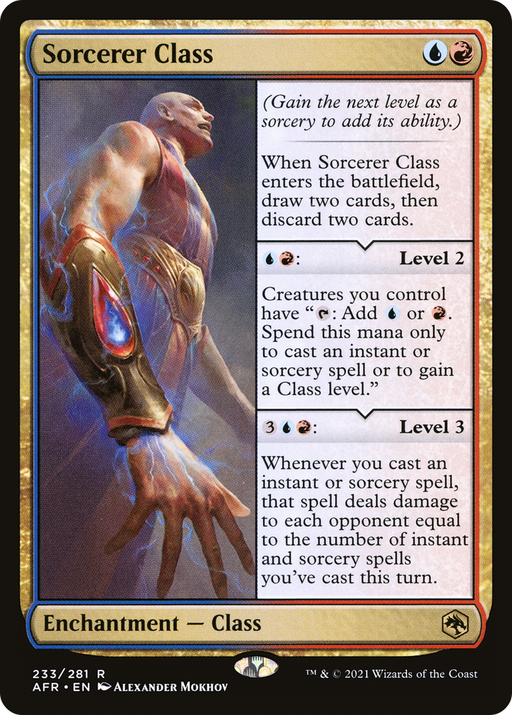 Sorcerer Class (AFR-233) -  Foil