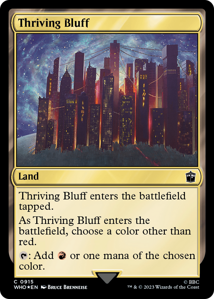 Thriving Bluff (WHO-915) -  Foil