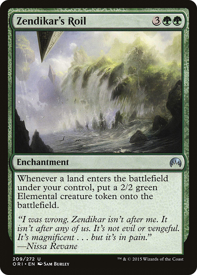 Zendikar's Roil (ORI-209) -  Foil