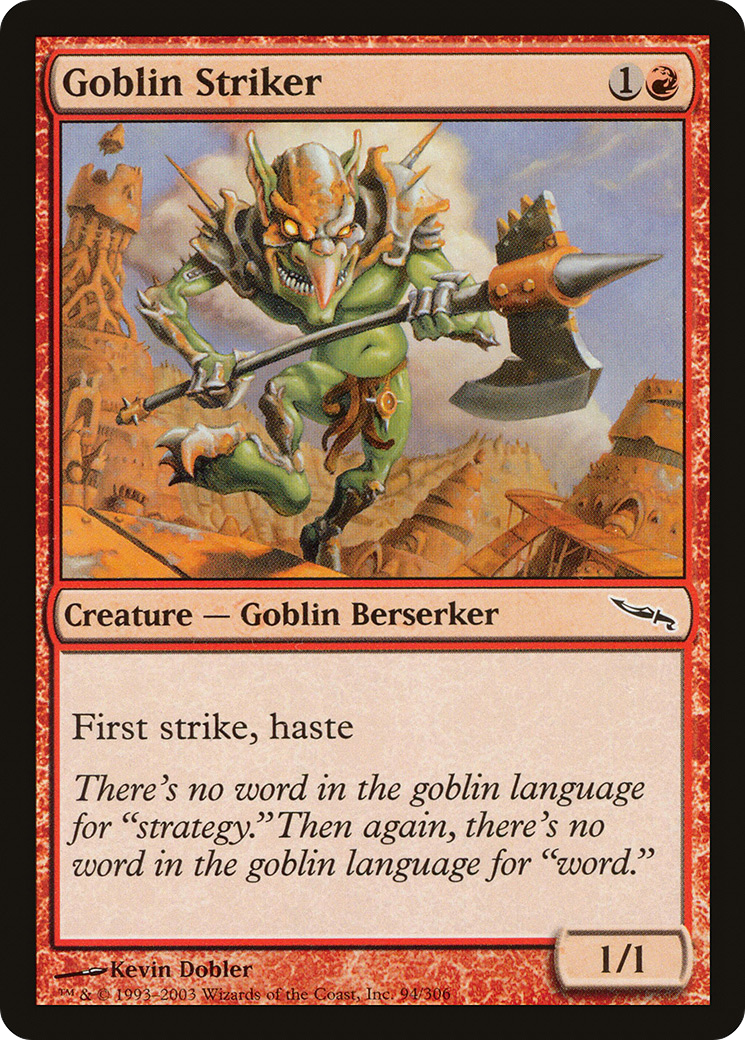 Goblin Striker (MRD-094) -  Foil