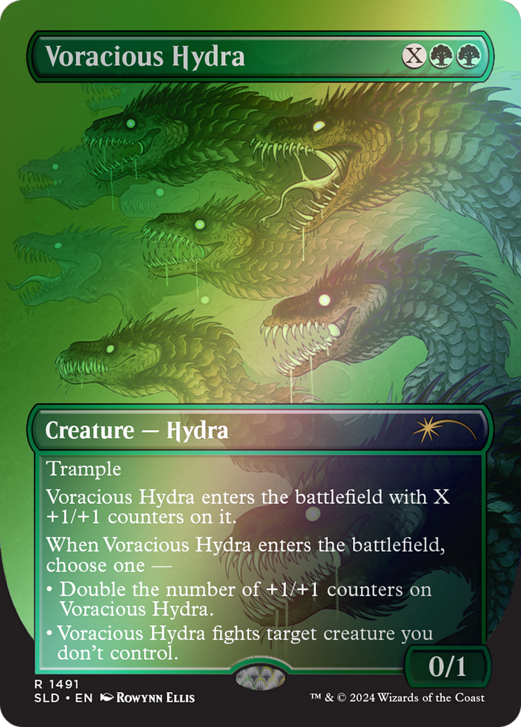 Voracious Hydra (SLD-1491★) -  (Borderless) Foil