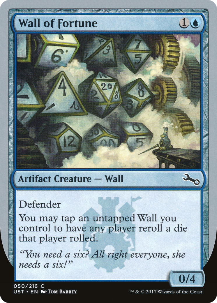 Wall of Fortune (UST-050) -  Foil