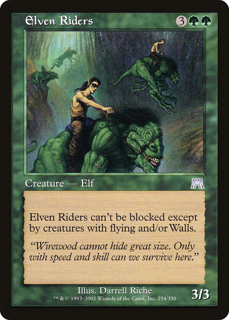 Elven Riders (ONS-254) -  Foil