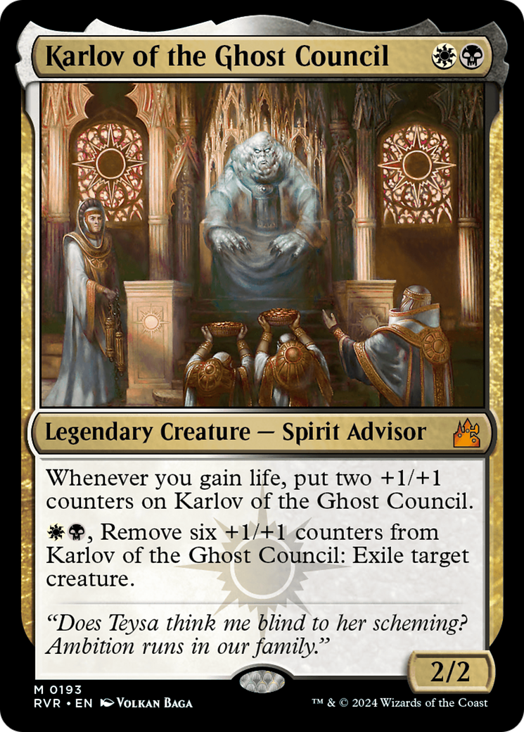 Karlov of the Ghost Council (RVR-193) -