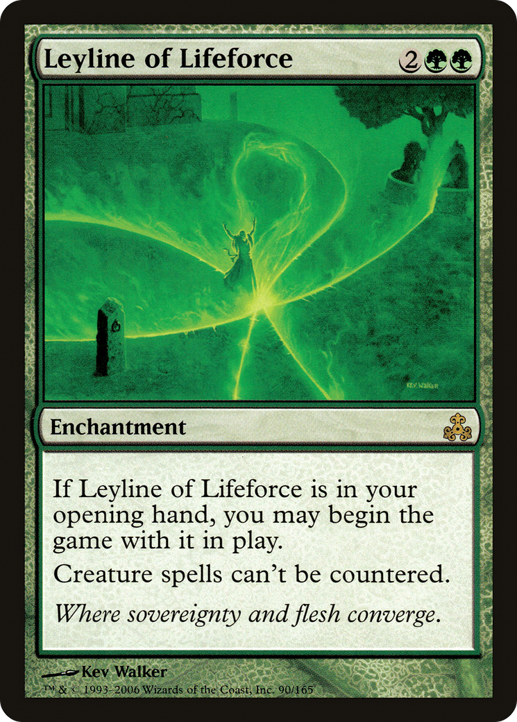 Leyline of Lifeforce (GPT-090) -  Foil