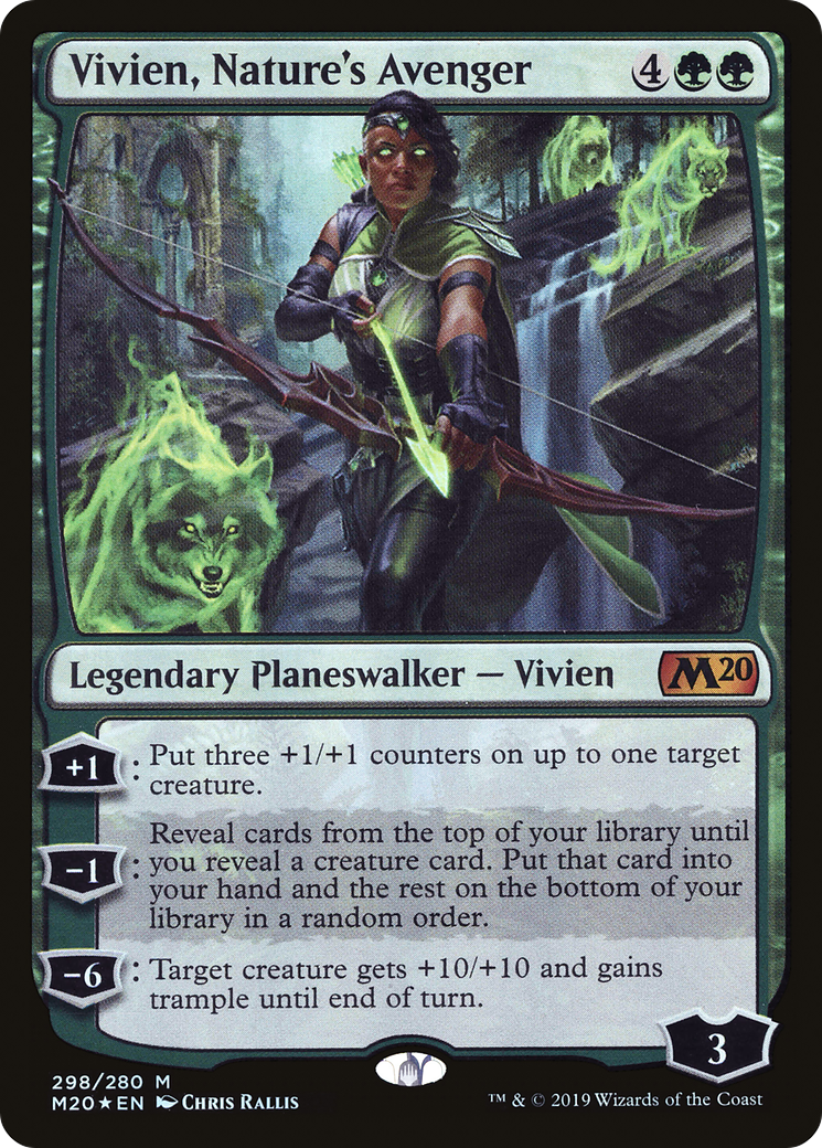 Vivien, Nature's Avenger (M20-298) -  Foil