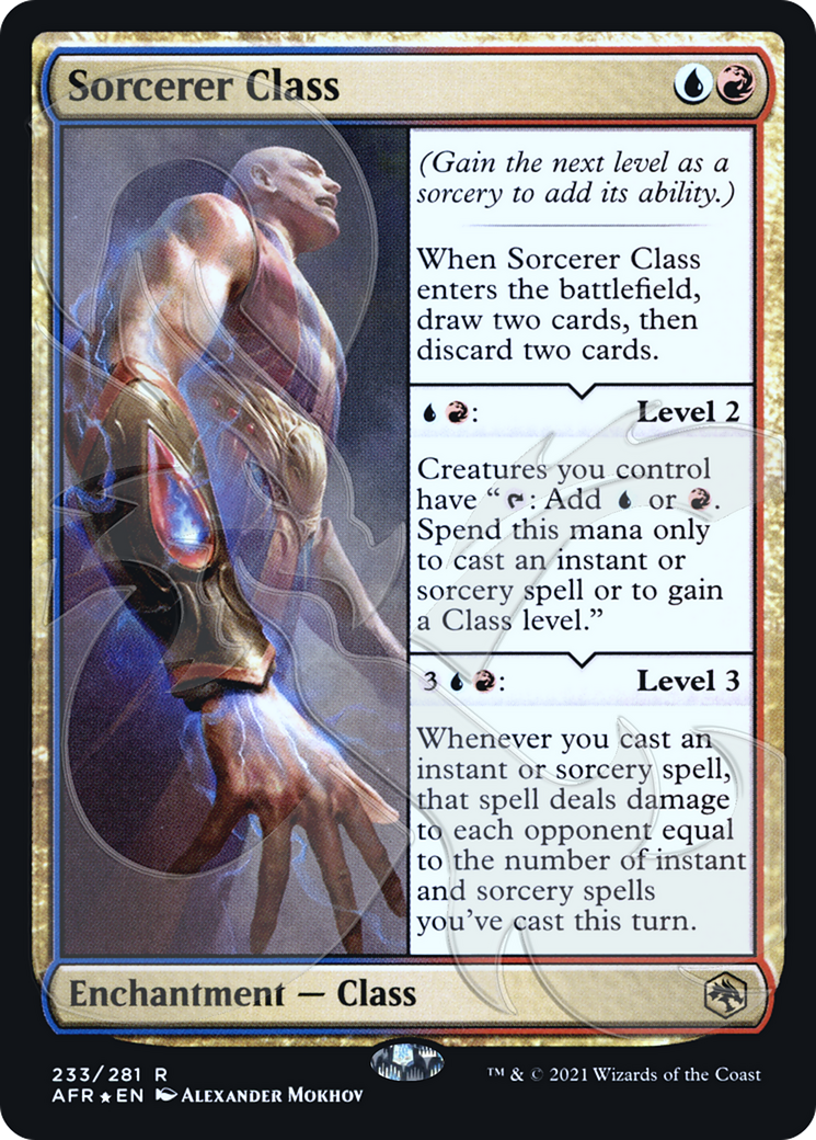 Sorcerer Class (AFR&-233A) -  Foil