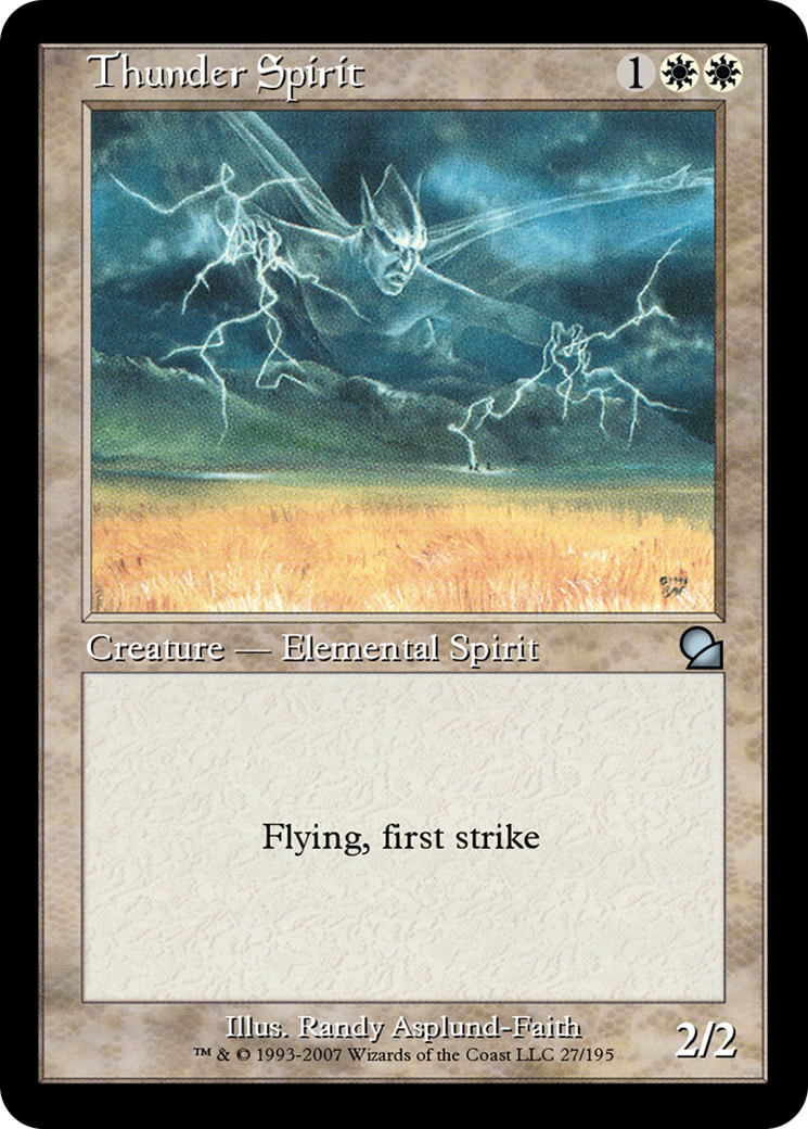 Thunder Spirit (ME1-027) -  Foil