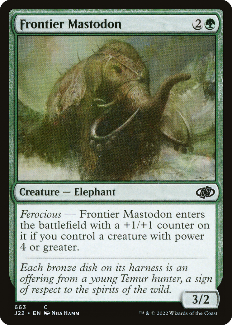 Frontier Mastodon (J22-663) -