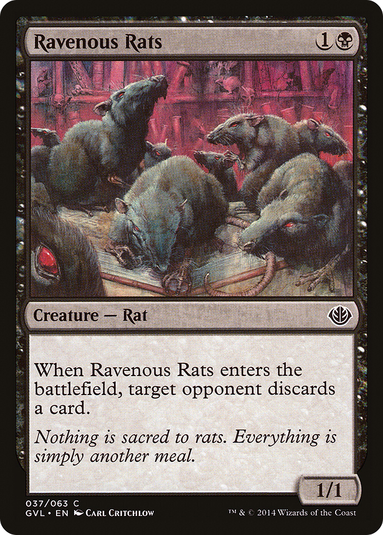 Ravenous Rats (DD3-037) -