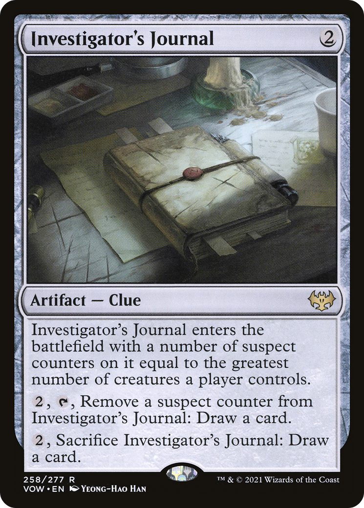 Investigator's Journal (VOW-258) -  Foil