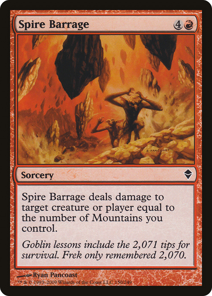 Spire Barrage (ZEN-150) -  Foil