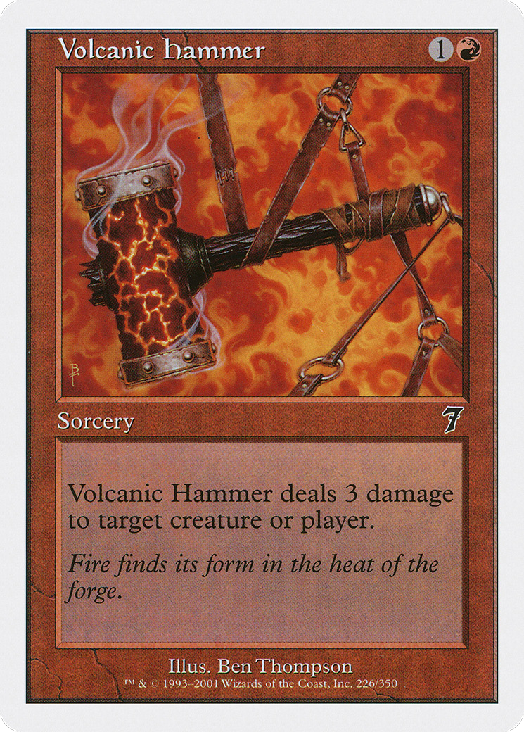 Volcanic Hammer (7ED-226) -