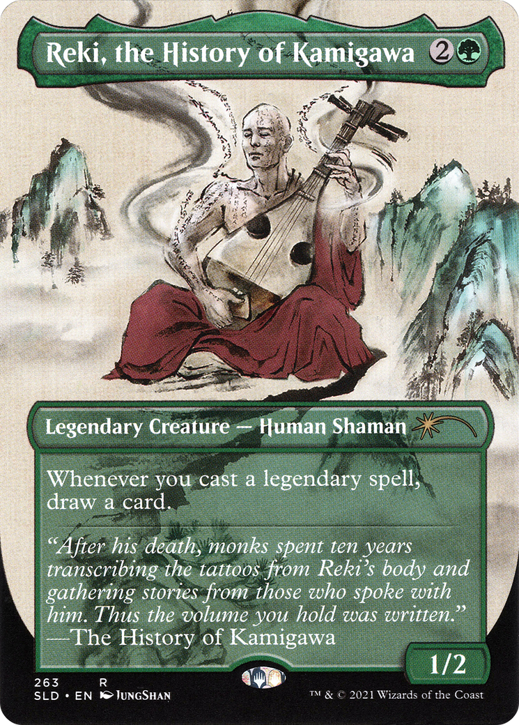 Reki, the History of Kamigawa (SLD-263) -  (Borderless) Foil