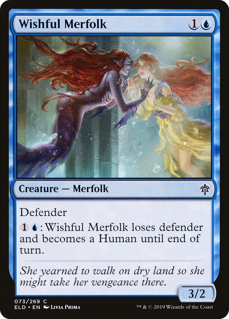 Wishful Merfolk (ELD-073) -