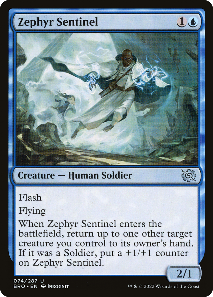 Zephyr Sentinel (BRO-074) -  Foil