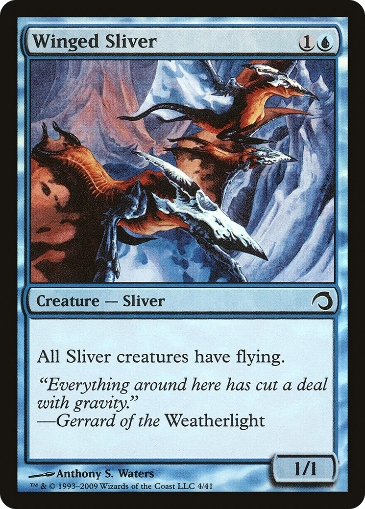 Winged Sliver (PDS-004) -  Foil