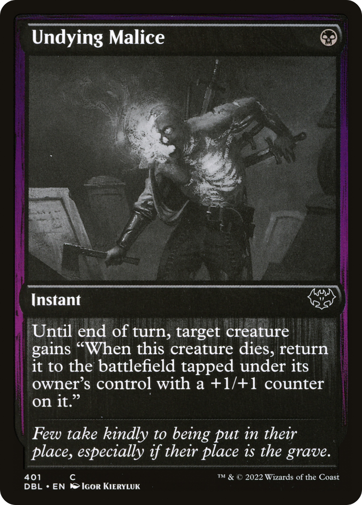 Undying Malice (DBL-401) -  Foil