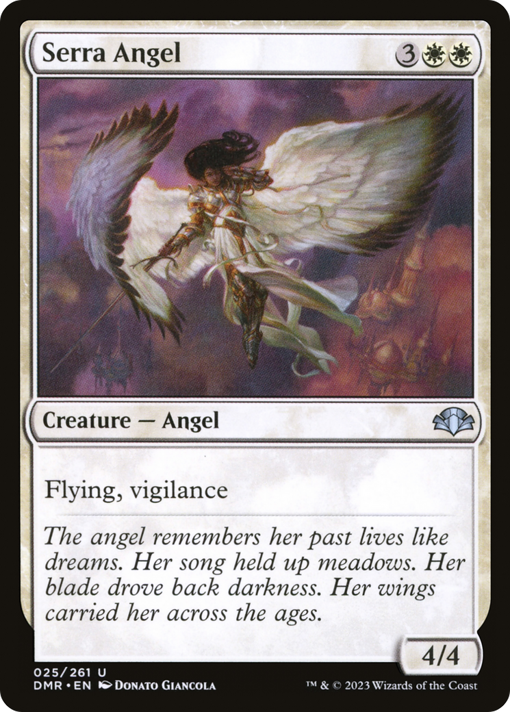 Serra Angel (DMR-025) -  Foil