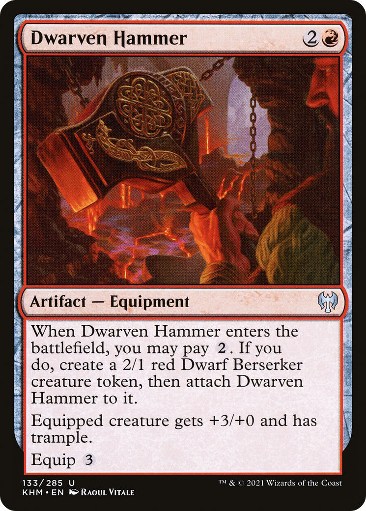 Dwarven Hammer (KHM-133) -  Foil