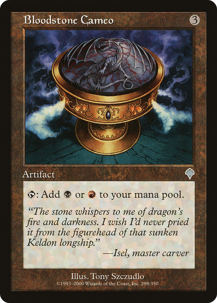 Bloodstone Cameo (INV-298) -  Foil