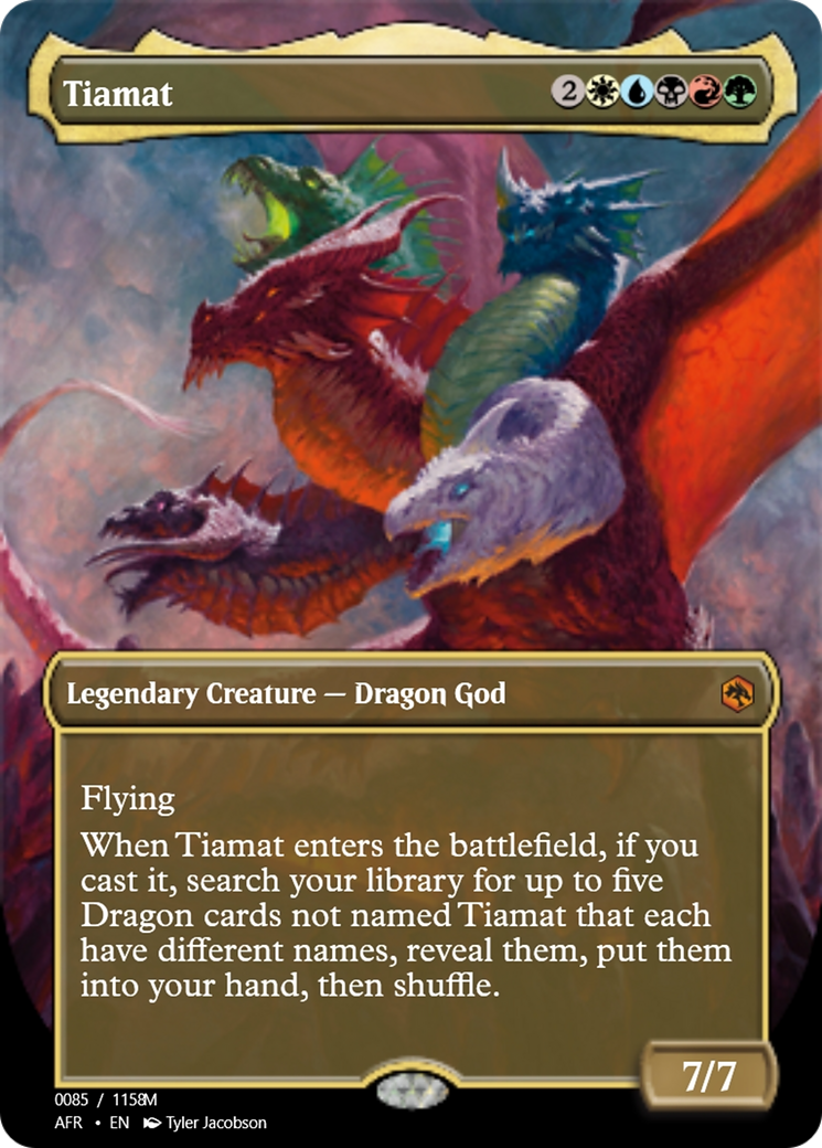 Tiamat (PRM-92786) -  Foil