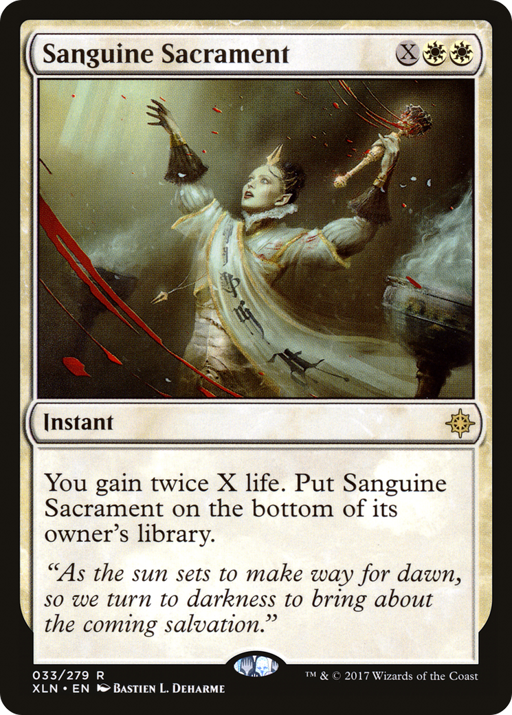 Sanguine Sacrament (XLN-033) -  Foil