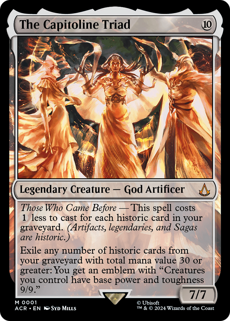 The Capitoline Triad (ACR-001) -  Foil