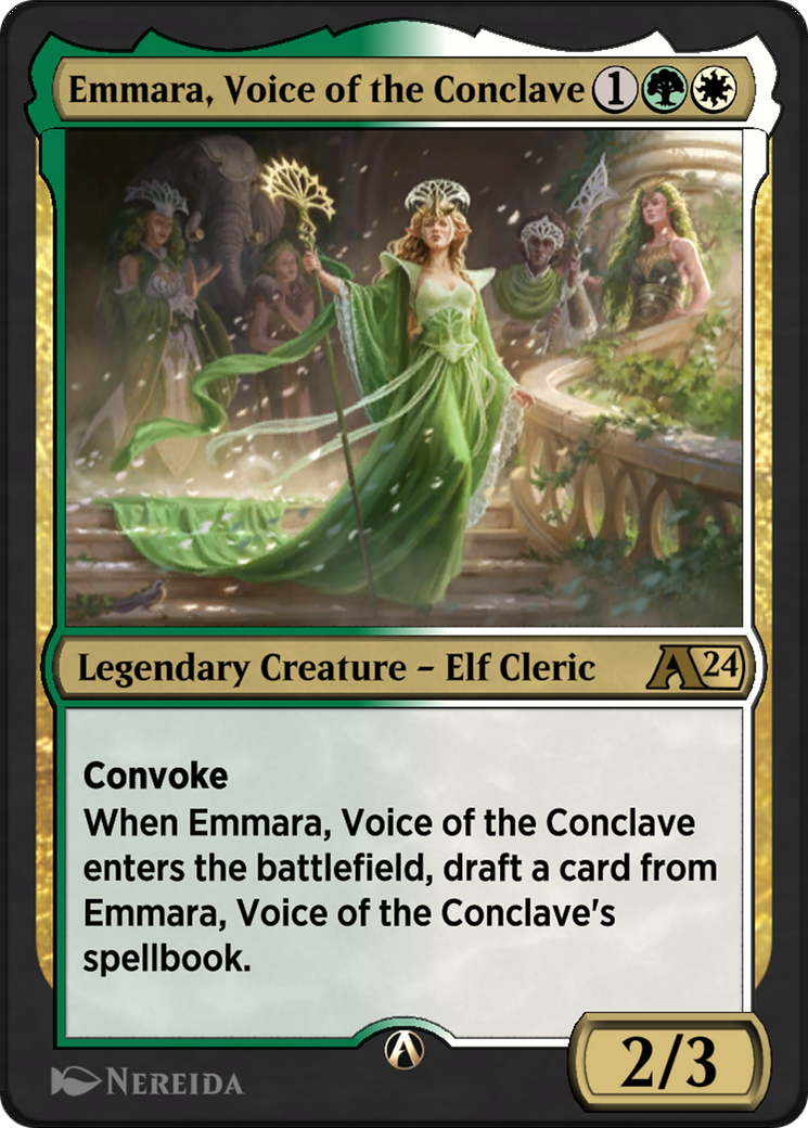 Emmara, Voice of the Conclave (YMKM-022) -