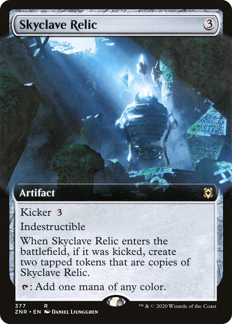 Skyclave Relic (ZNR-377) - : (Extended Art) Foil