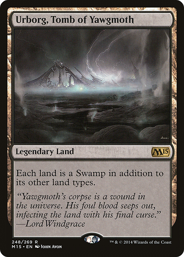 Urborg, Tomb of Yawgmoth (M15-248) -  Foil