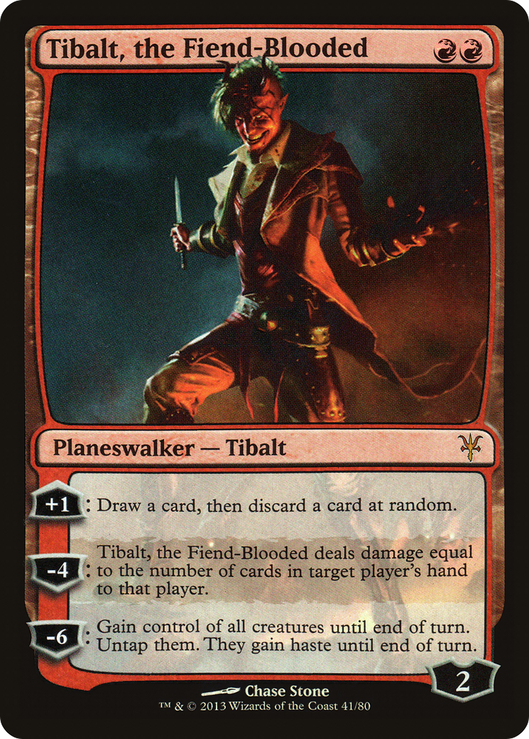 Tibalt, the Fiend-Blooded (DDK-041) -  Foil