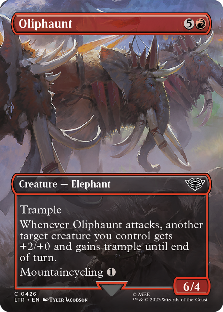 Oliphaunt (LTR-426) -  (Borderless)