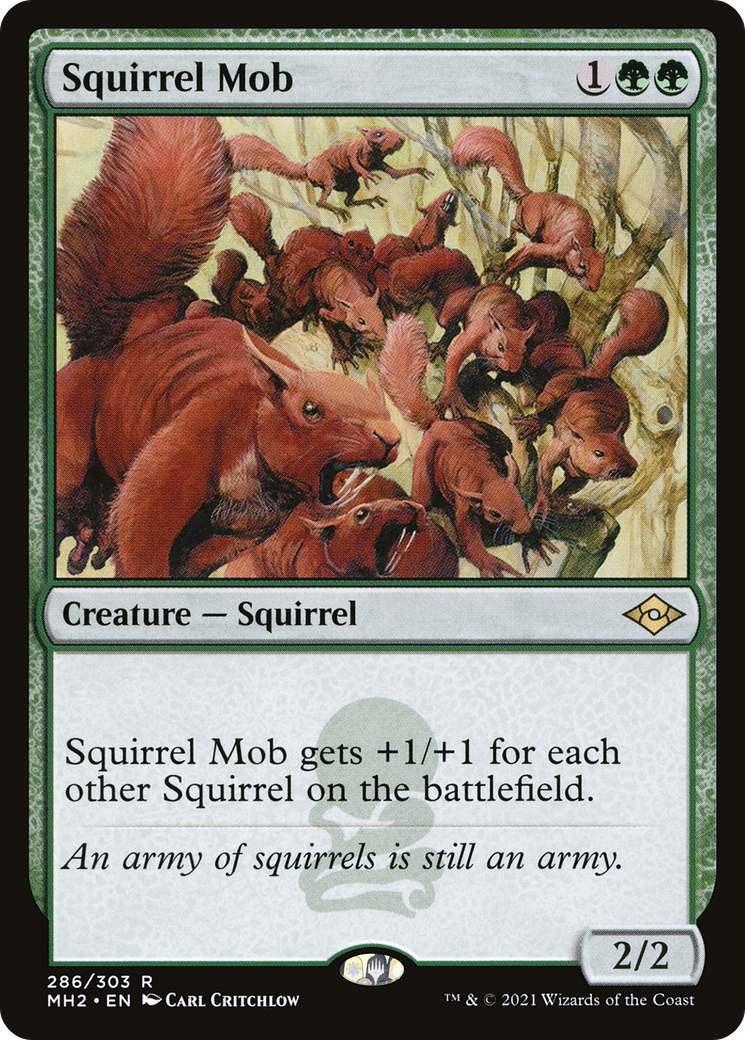 Squirrel Mob (MH2-286) -  Etched Foil