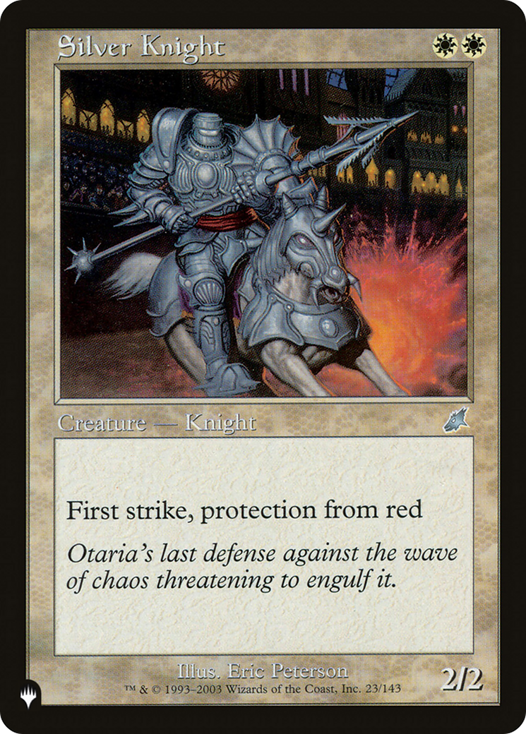 Silver Knight (LIST-SCG-23) -