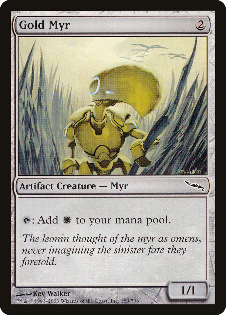 Gold Myr (MRD-180) -  Foil