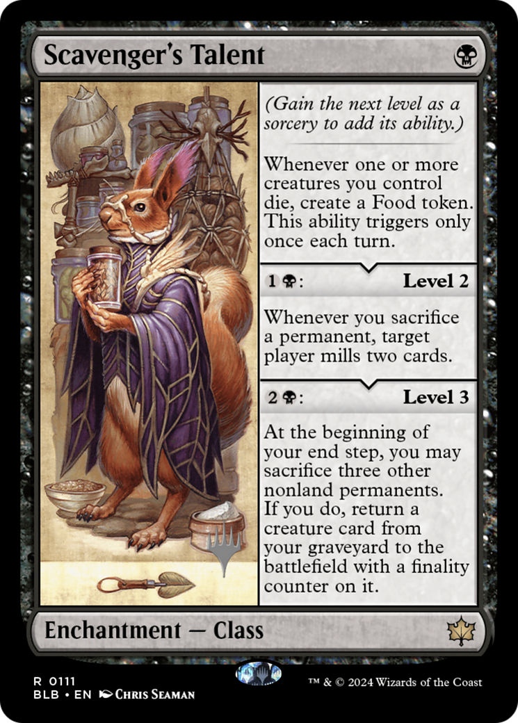 Scavenger's Talent (PPBLB-111P) -  Foil