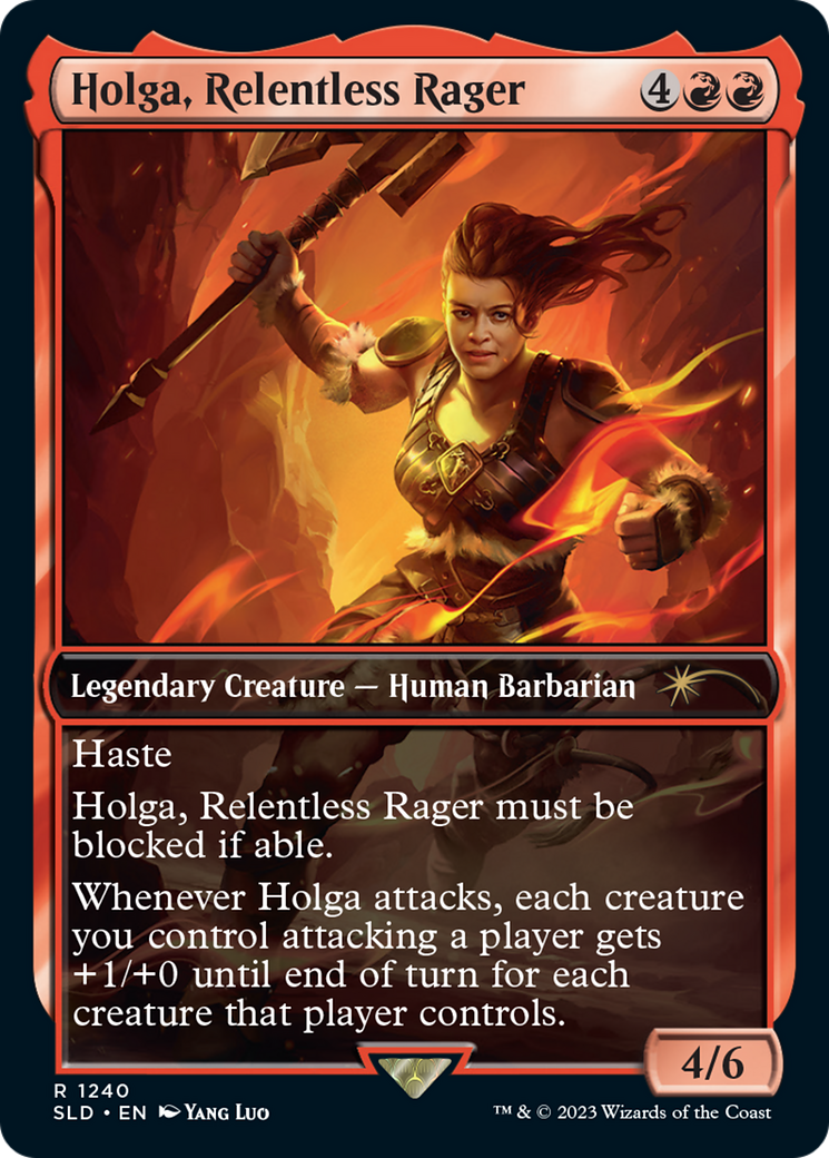 Jurin, Leading the Charge (SLD-1240) -  / Holga, Relentless Rager Foil