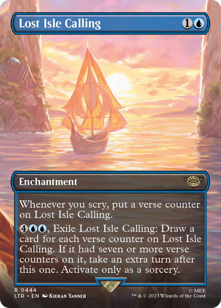 Lost Isle Calling (LTR-444) -  (Borderless) Foil