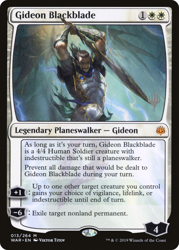 Gideon Blackblade (PPELD-13P) -