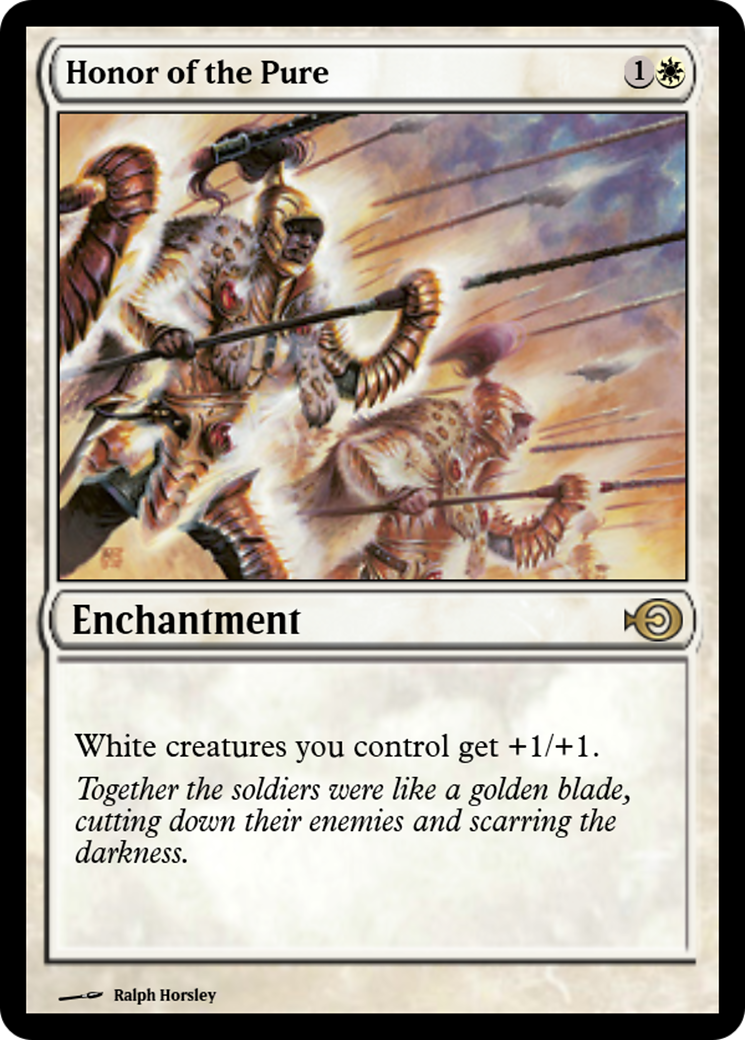 Honor of the Pure (PRM-43554) -  Foil