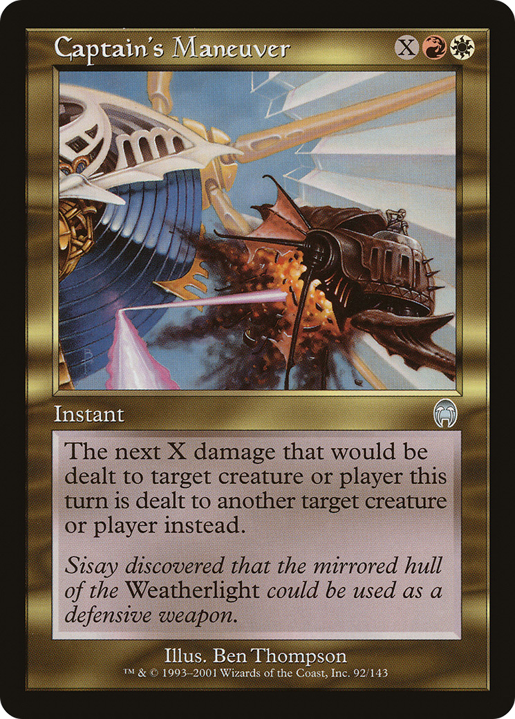 Captain's Maneuver (APC-092) -  Foil