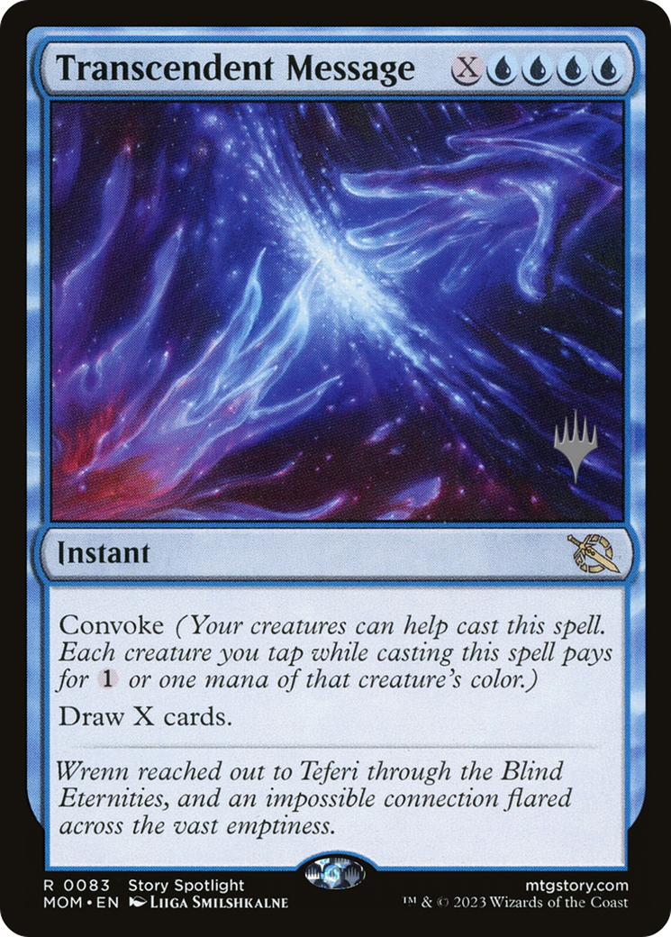 Transcendent Message (PPMOM-83P) -  Foil