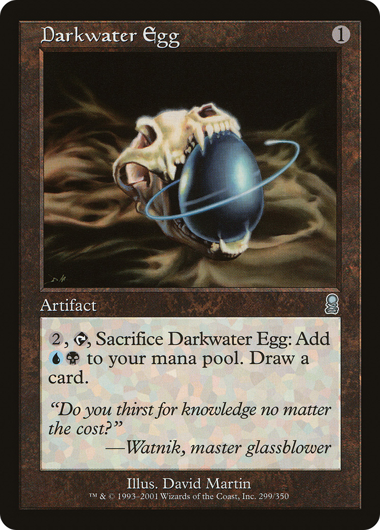 Darkwater Egg (ODY-299) -  Foil