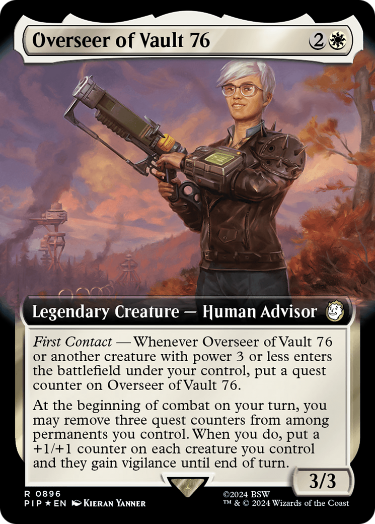 Overseer of Vault 76 (PIP-896) - : (Extended Art) Foil