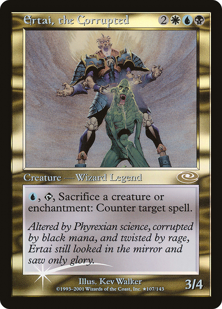 Ertai, the Corrupted (PLS-107★) -  Foil