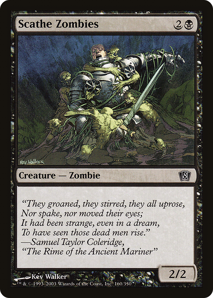 Scathe Zombies (8ED-160★) -  Foil