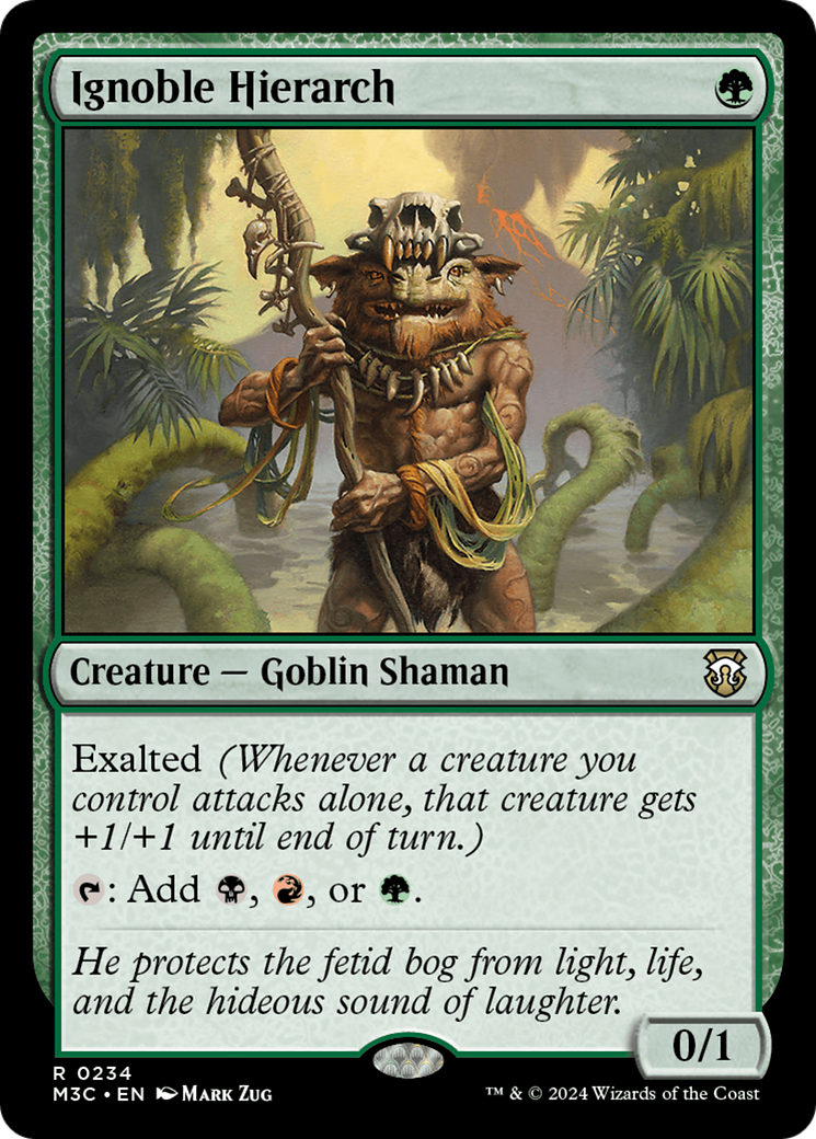 Ignoble Hierarch (M3C-234) -  Foil