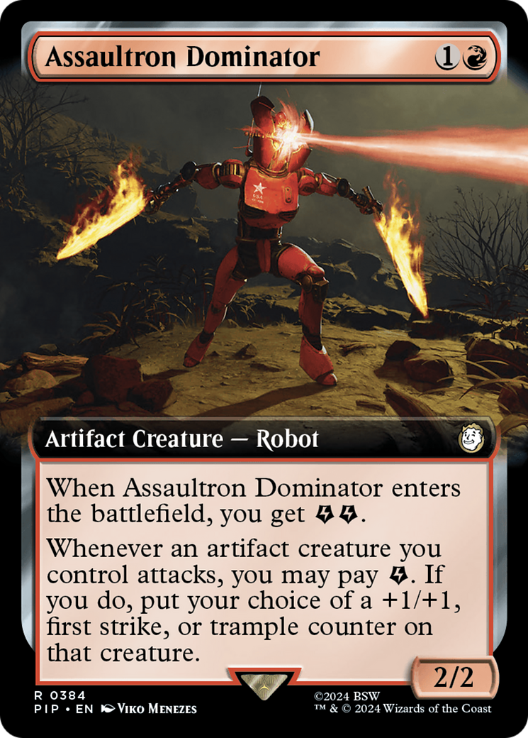 Assaultron Dominator (PIP-384) - : (Extended Art)